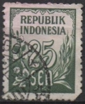 Stamps Indonesia -  Cifras