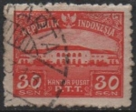 Stamps Indonesia -  Oficina Postal