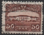 Stamps Indonesia -  Oficina Postal