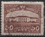 Stamps Indonesia -  Oficina Postal