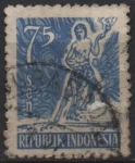 Stamps Indonesia -  Héroe Mitológico