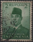 Sellos de Asia - Indonesia -  Pre. Sukarno