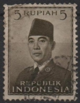 Sellos de Asia - Indonesia -  Pre. Sukarno