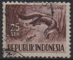 Stamps Indonesia -  Nutria