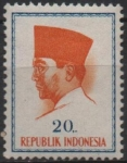 Sellos de Asia - Indonesia -  Pre. Sukarno