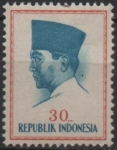 Sellos de Asia - Indonesia -  Pre. Sukarno