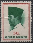 Sellos de Asia - Indonesia -  Pre. Sukarno