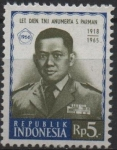 Sellos de Asia - Indonesia -  Teniente General S. Parman