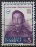 Stamps Indonesia -  Mayor General Sutojo Sis