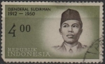 Stamps Indonesia -  Djenderal Sudirman