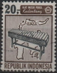 Stamps Indonesia -  Kulintang, Celebes