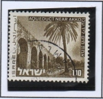 Stamps Israel -  Paisajes:  Acueducto  Near Akko