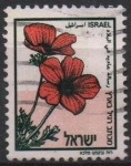 Sellos de Asia - Israel -  Amapola