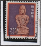 Sellos de Asia - Jap�n -  Estatua de guerrero Haniwa