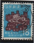 Stamps Japan -  Codigo Postal