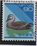 Stamps Japan -  Ánade picopinto