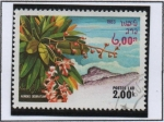 Stamps Laos -  Flora, Aerides odoratum