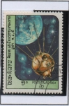 Stamps Laos -  Exploración Espacial: Luna 2