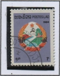 Stamps Laos -  Dia Nacional , Armas