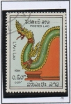 Sellos de Asia - Laos -  Aete, Dragon