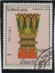 Stamps Laos -  Aete, Capita