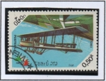 Stamps Laos -  Aviones, Fiat