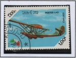 Stamps Laos -  Aviones, Cant z.501