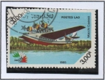 Stamps Laos -  Aviones, Macchi Castoldi