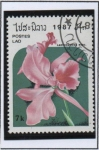 Stamps Laos -  Orquídeas, Laeliocattleya