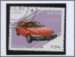 Stamps Laos -  Automóviles, Toyota 480