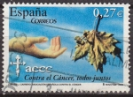 Sellos de Europa - Espaa -  ESPAÑA 2004 4062 Sello Asociacion Española contra el Cancer Usado Michel3928