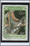 Stamps Laos -  Cynocephalus Volans