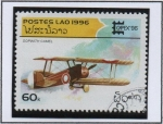 Stamps Laos -  Aviones Antiguos, Sopwith Camel