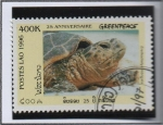 Stamps Laos -  Greenpeace 25 Anv. Erethochelys Imbricata