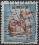 Stamps Japan -  Patos Mandarin