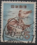 Stamps Japan -  Patos Mandarin