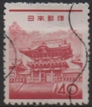 Stamps Japan -  Yomei Puerta, Nikko