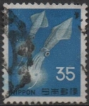 Stamps Japan -  Calamares