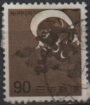 Stamps Japan -  Dios del viento