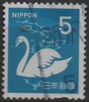 Stamps Japan -  Cisne Vulgar