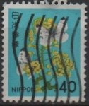 Stamps Japan -  Colza y plérides de la col