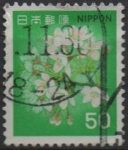 Stamps Japan -  Flor de cerezo