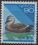 Stamps Japan -  Ánade picopinto