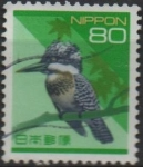 Stamps Japan -  Martín pescador