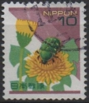 Stamps Japan -  Coleoptero