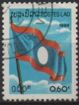 Sellos de Asia - Laos -  Dia Nacional ,Bandera