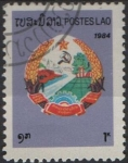 Stamps Laos -  Dia Nacional , Armas