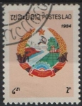 Sellos de Asia - Laos -  Dia Nacional , Armas