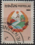 Stamps Laos -  Dia Nacional , Armas