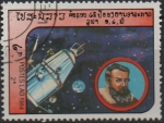 Sellos de Asia - Laos -  Exploración Espacial: Sputnik 2  Kepler